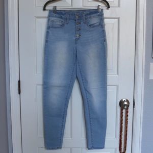 High Waisted Skinny Jeans
